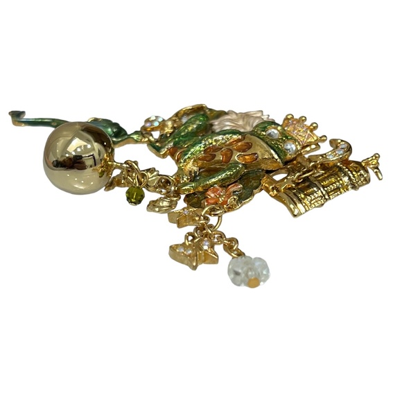 KIRKS FOLLY FROG PRINCE BROOCH - Picture 16 of 16
